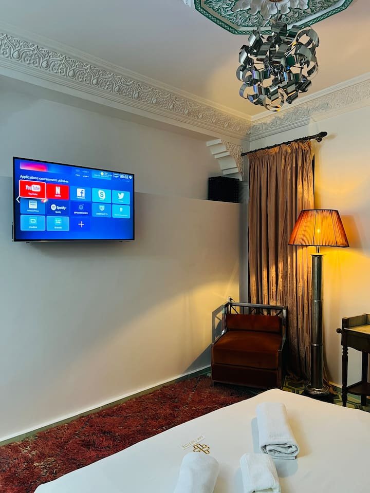 Bedroom with TV Corner